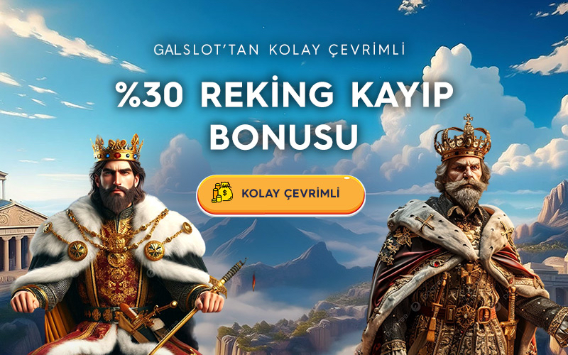 Galslot %30 Reking Kayıp Bonusu | Kayıplarına Büyük Telafi Thumbnail