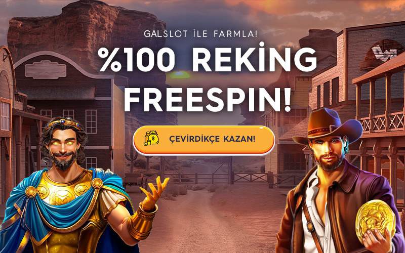 %100 Reking Freespin Bonusu 🎰 | Galslot Yeni Giriş ile Kazanmaya Başla Thumbnail